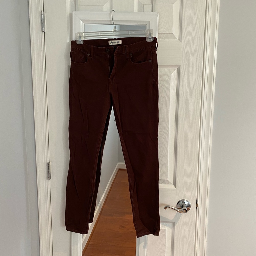 Madewell High Rise skinny jeans
